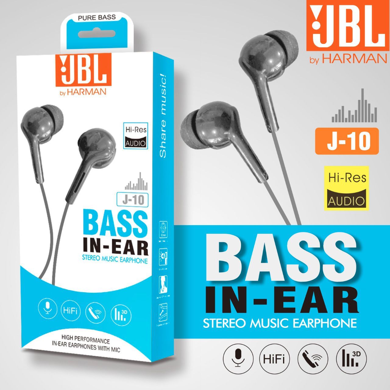 HEADSET JBL J 10 (NG) BY HERMAN